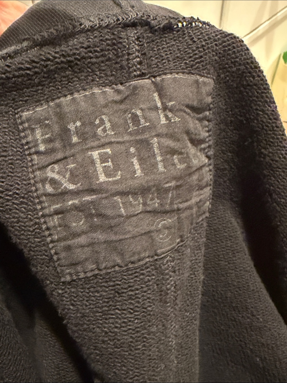 Frank & Eileen Black Cropped Wide-Leg Pull-On sweatpants small - Picture 4 of 6
